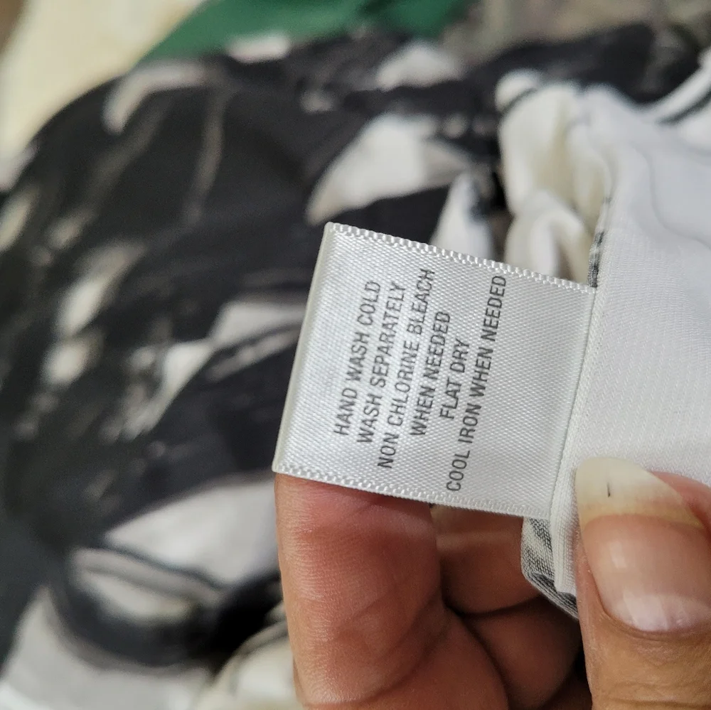 (2567) Dressbarn Women's size 1X, Black/White - Picture 6 of 6